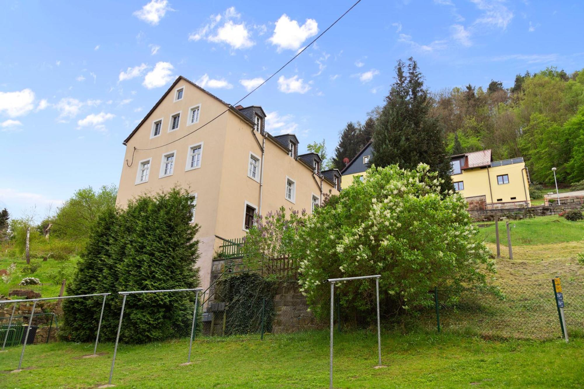 Stilvolles Apartment Mit Festungsblick Im Zentrum Königstein an der Elbe Eksteriør billede